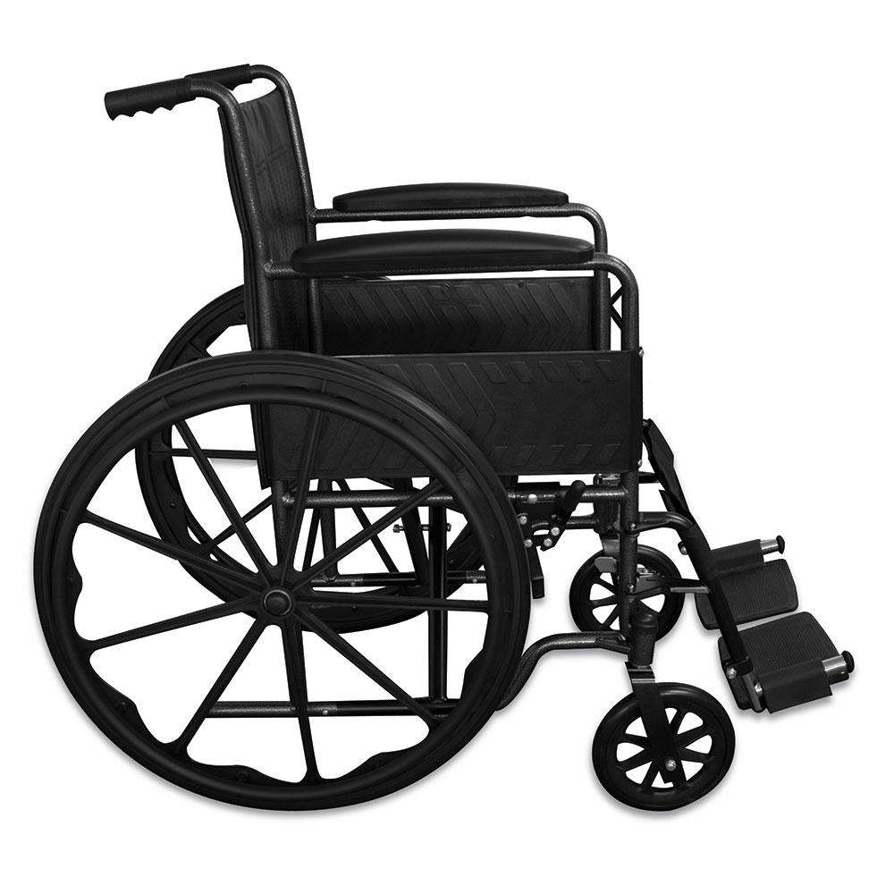 Reliance Medical Relequip Self Propelled Wheelchair Black 3047