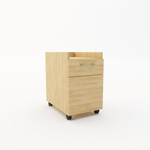 Buddy Two Mobile Under Desk Pedestal with cupboard Buddy Two Mobile Under Desk Pedestal with cupboard