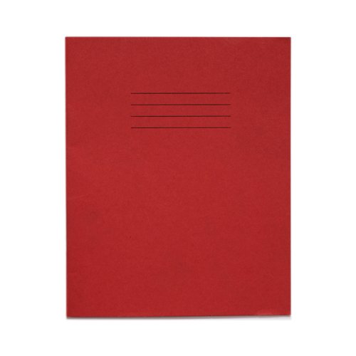 RHINO 8 x 6.5 Exercise Book 32 Page, Red, F12 (Pack of 10) RHINO 8 x 6.5 Exercise Book 32 Page, Red, F12 (Pack of 10)