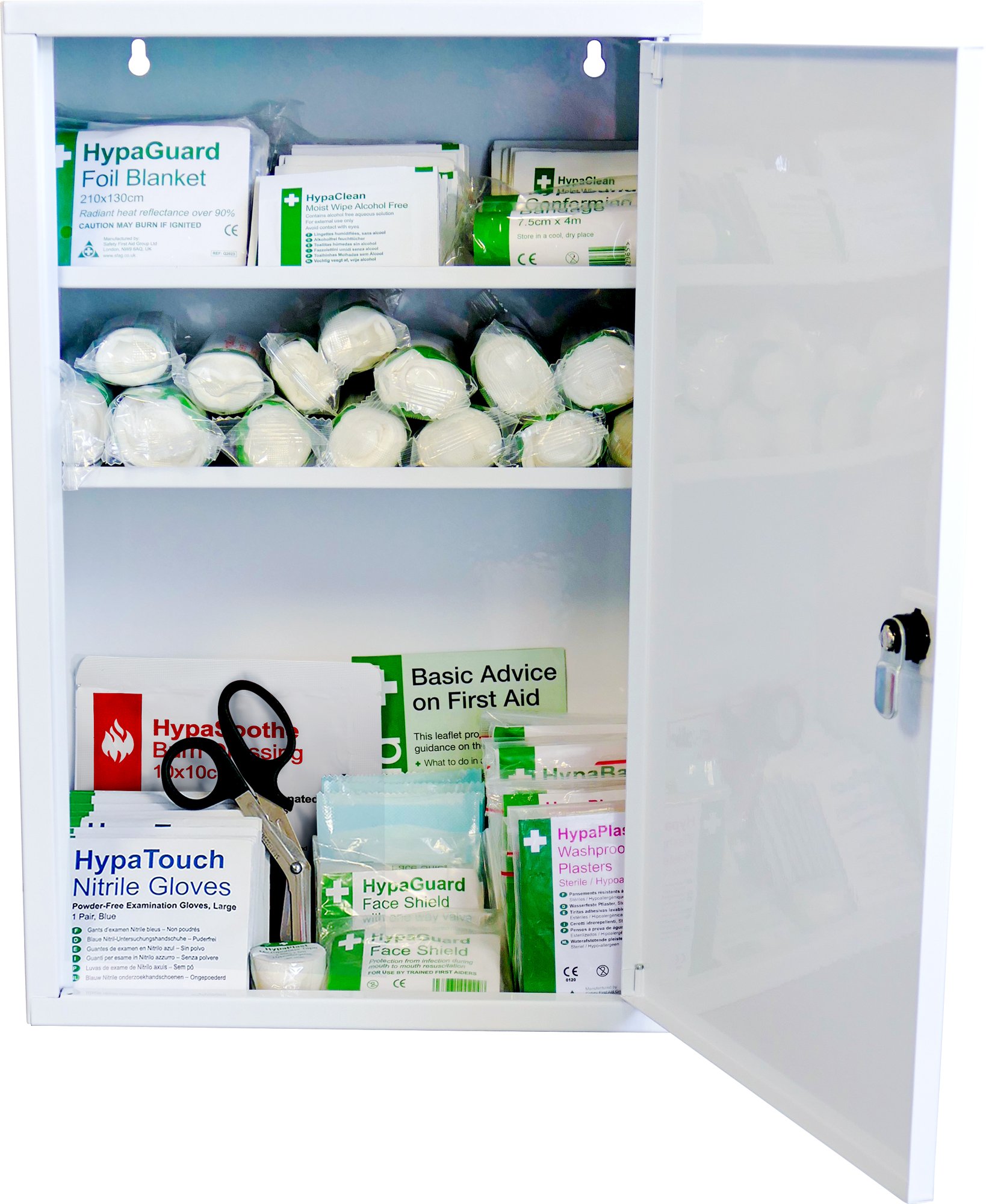 BS LARGE FIRST AID CABINET