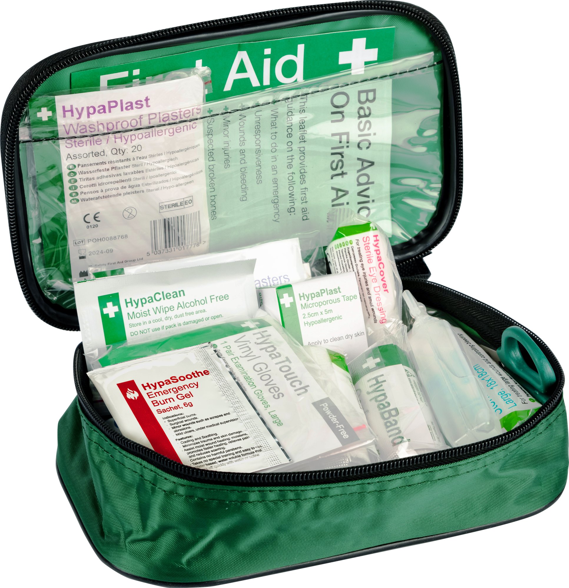 UNIVERSAL FIRST AID KIT IN ECON BAG
