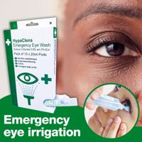 HYPACLENS EYE WASH DISP 10X20ML PODS