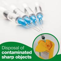 HYPACLEAN SHARPS DISPOSAL PACK