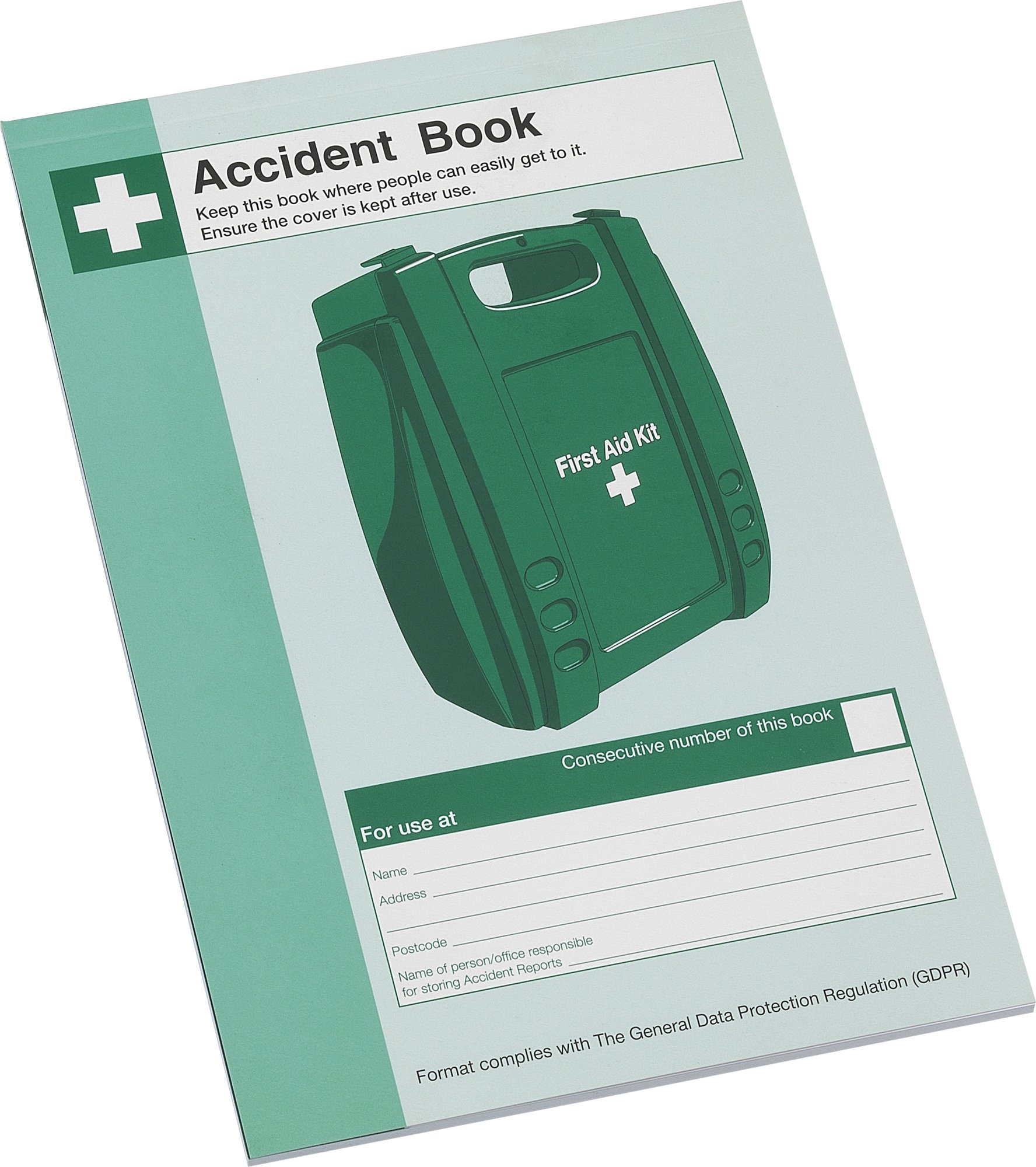 ACCIDENT BOOK A5 DPA COMPLIANT