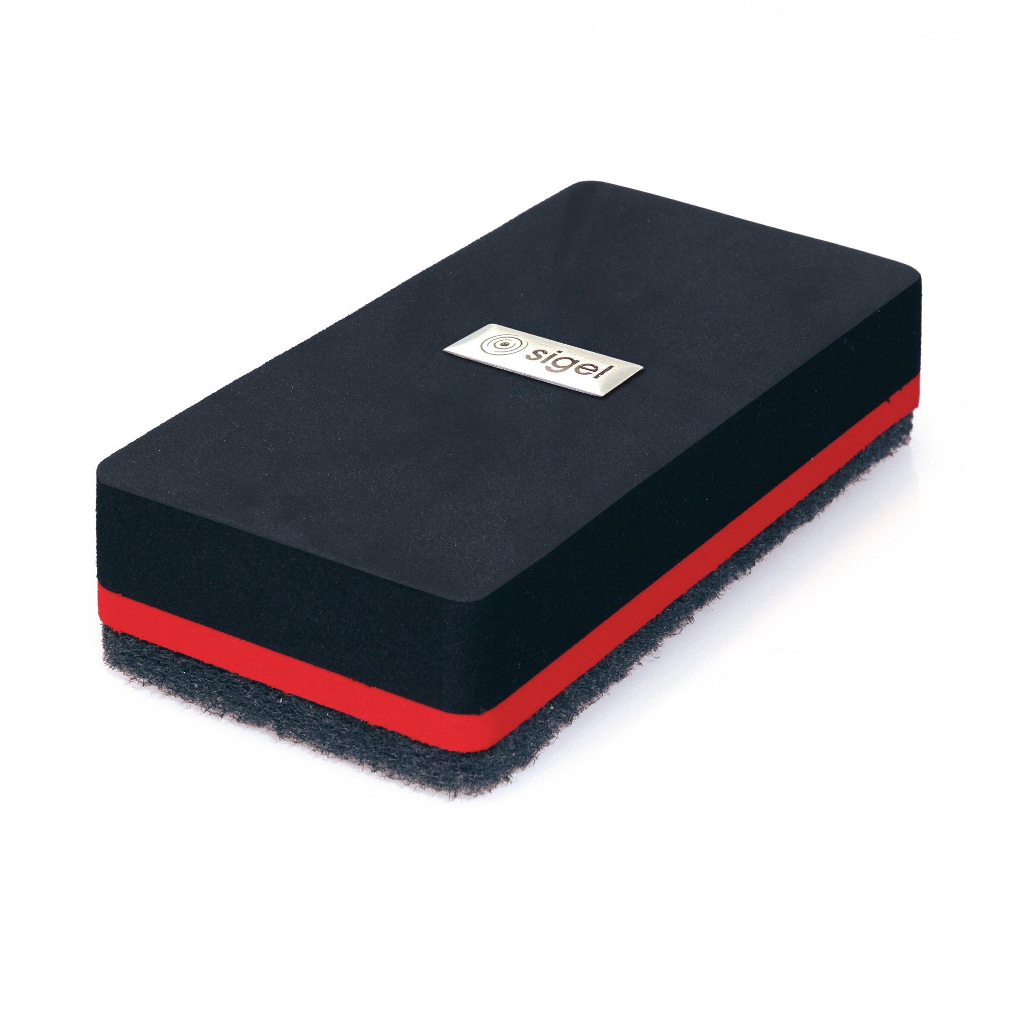 MAGNETIC BOARD ERASER 130X60X26MM - BLAC