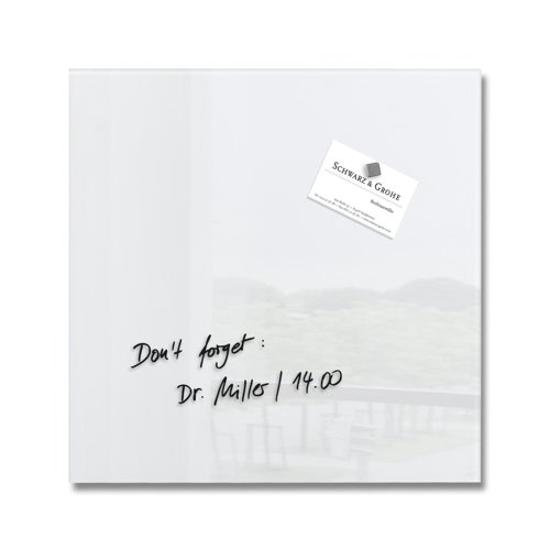 Magnetic Glassboard Artverum 30x30cm White Magnetic Glassboard Artverum 30x30cm White