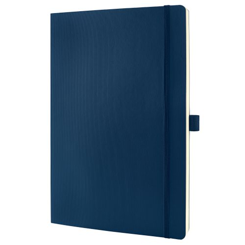 Ruled Sigel CONCEPTUM A4 Casebound Soft Cover Notebook Ruled 194 Pages Blue CO317