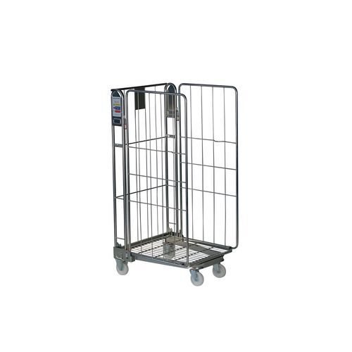 Standard nestable 'A' frame roll containers, 3 sided Standard nestable 'A' frame roll containers, 3 sided