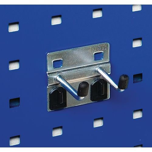 Double tool hooks 100mm long, pack of 5 Double tool hooks 100mm long, pack of 5