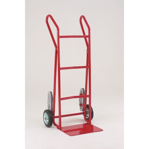 Steel fixed toe plate stairclimbing sack trucks, capacity 200kg Steel fixed toe plate stairclimbing sack trucks, capacity 200kg