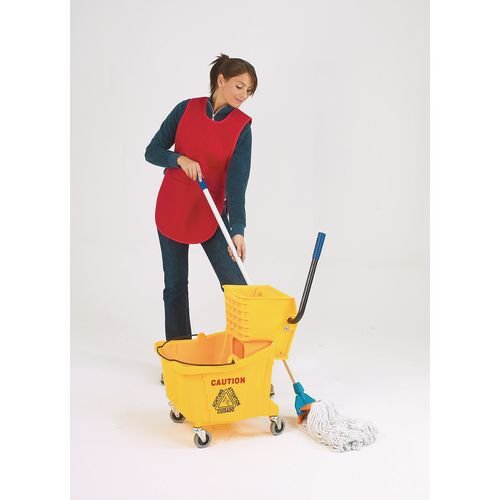 Large mobile mop with wringer Large mobile mop with wringer