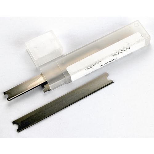 Medium duty safety cutter replacement blades - straight blades Medium duty safety cutter replacement blades - straight blades