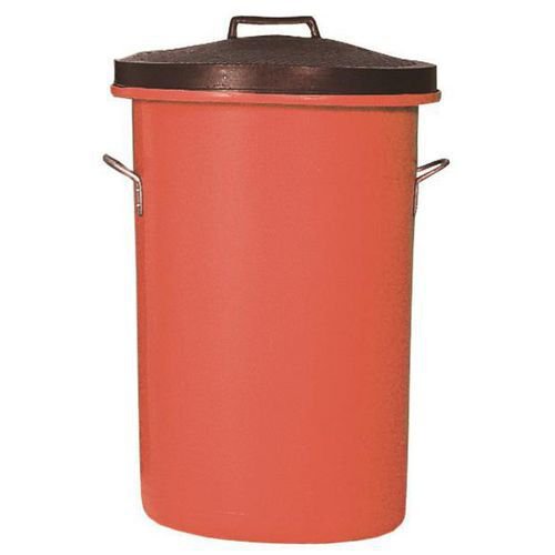 Coloured round plastic storage bins Coloured round plastic storage bins
