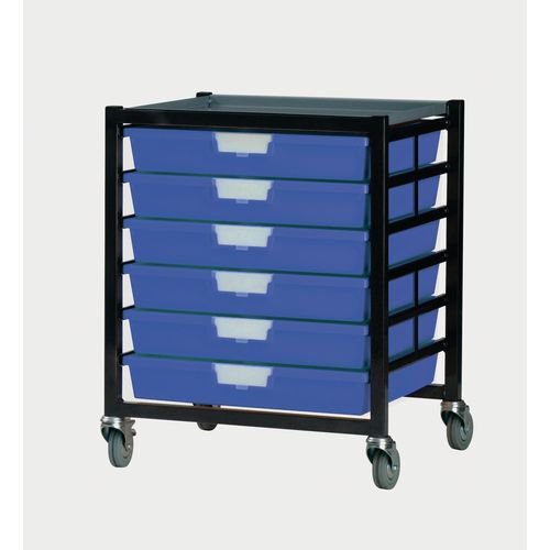 Premium mobile tray storage racks - A3 size trays Premium mobile tray storage racks - A3 size trays