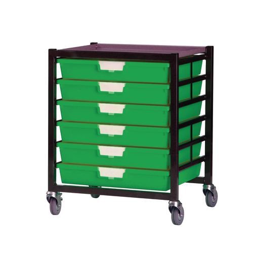 Premium mobile tray storage racks - A3 size trays Premium mobile tray storage racks - A3 size trays