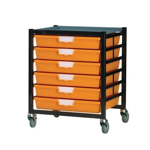 Premium mobile tray storage racks - A3 size trays Premium mobile tray storage racks - A3 size trays