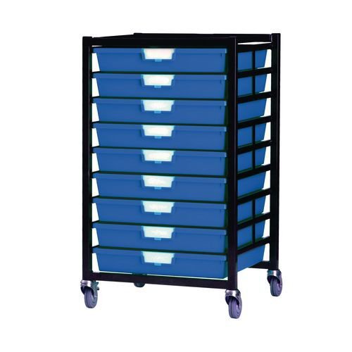 Premium mobile tray storage racks - A3 size trays Premium mobile tray storage racks - A3 size trays
