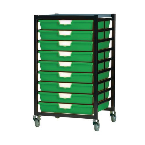 Premium mobile tray storage racks - A3 size trays Premium mobile tray storage racks - A3 size trays
