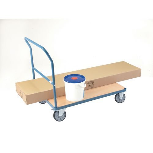 Fetra heavy duty platform trucks with open handle, 1100 x 700mm platform Fetra heavy duty platform trucks with open handle, 1100 x 700mm platform