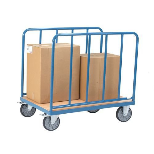 Fetra snag-free platform trucks with two sides, 1000 x 700mm Fetra snag-free platform trucks with two sides, 1000 x 700mm