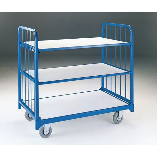 3 way convertible shelf truck on nylon wheels 3 way convertible shelf truck on nylon wheels