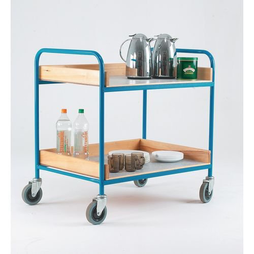 Canteen trolley with two shelves Canteen trolley with two shelves