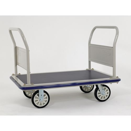 Heavy duty steel platform trucks with fixed handles Heavy duty steel platform trucks with fixed handles