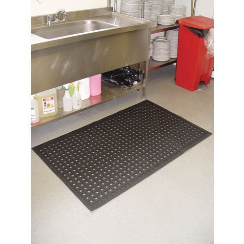 Washable nitrile rubber hygiene mat, 850 x 1400mm Washable nitrile rubber hygiene mat, 850 x 1400mm