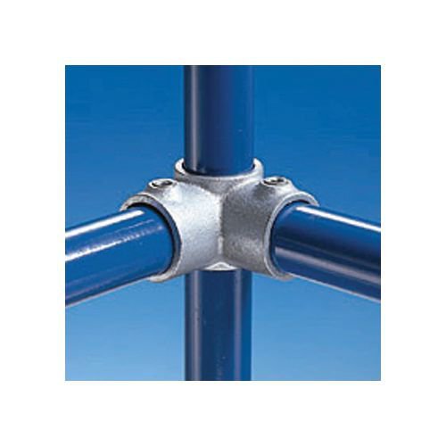 Metal clamp systems - Type C (43mm) - Corner with through centre connector Metal clamp systems - Type C (43mm) - Corner with through centre connector