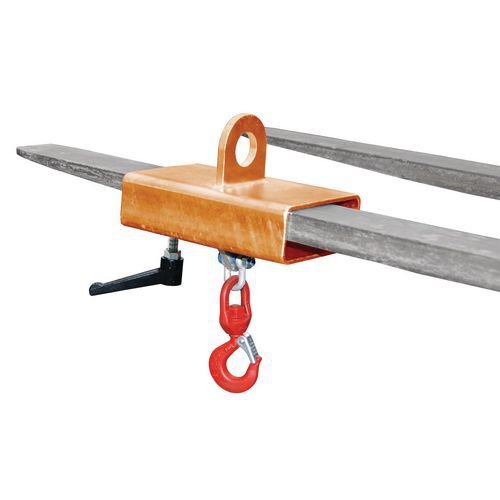 Crane hooks, single fork painted Crane hooks, single fork painted