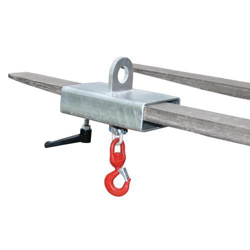 Crane hooks, single fork galvanised Crane hooks, single fork galvanised