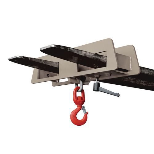 Crane hooks, double fork galvanised Crane hooks, double fork galvanised