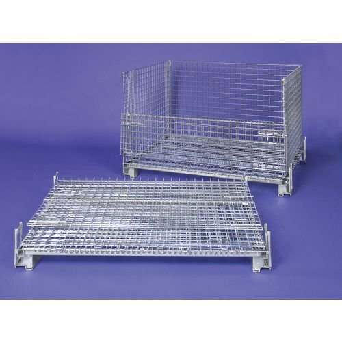 Hypacage® stackable mesh pallet cages - Heavy duty - 1200 x 1000 x 890mm Hypacage® stackable mesh pallet cages - Heavy duty - 1200 x 1000 x 890mm