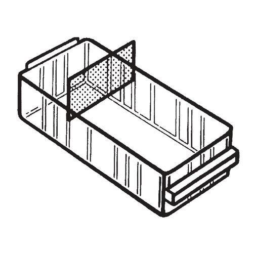 Dividers for Raaco professional clear drawer storage system. Dividers for Raaco professional clear drawer storage system.