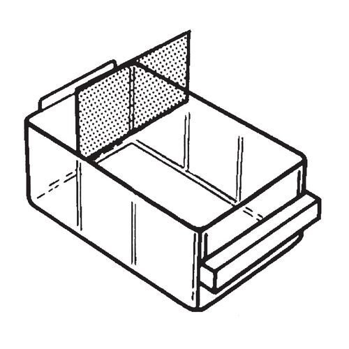 Dividers for Raaco professional clear drawer storage system. Dividers for Raaco professional clear drawer storage system.