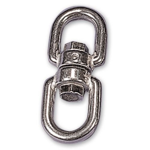 Stainless steel swivel links - Eye to eye, 8mm link dia. Stainless steel swivel links - Eye to eye, 8mm link dia.