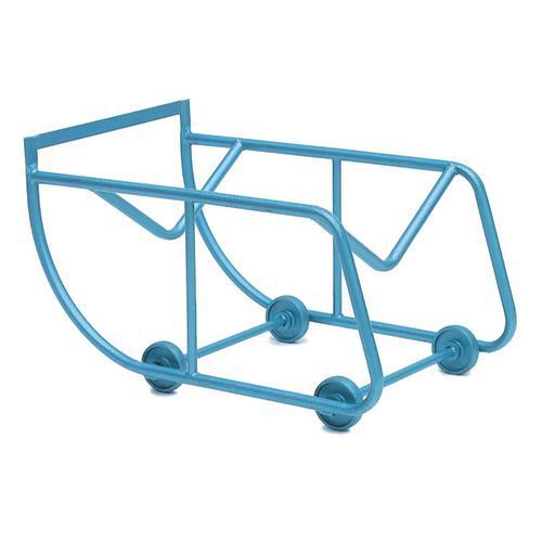 Drum stands, mobile with 4 fixed wheels Drum stands, mobile with 4 fixed wheels