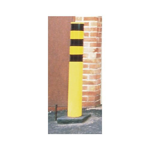 Steel safety bollard - outdoor Steel safety bollard - outdoor