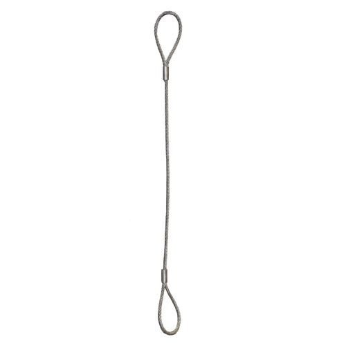 Wire rope slings - Soft eye sling 8mm dia. rope Wire rope slings - Soft eye sling 8mm dia. rope