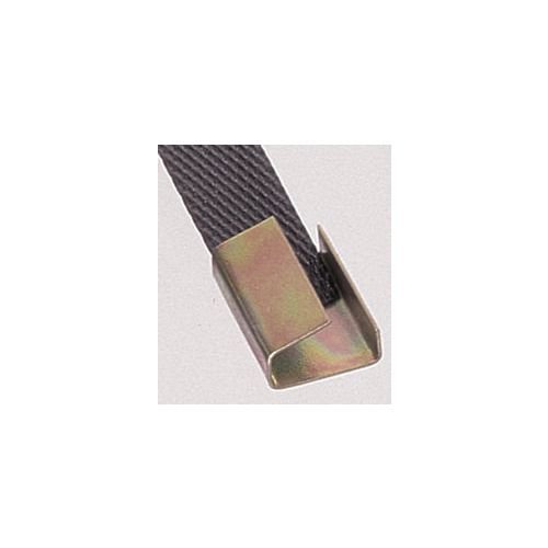 Semi-open seals for polypropylene strapping 12mm wide x 32mm long, pack of 2000 Semi-open seals for polypropylene strapping 12mm wide x 32mm long, pack of 2000