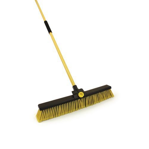 Heavy duty sweeping brush with metal handle Heavy duty sweeping brush with metal handle