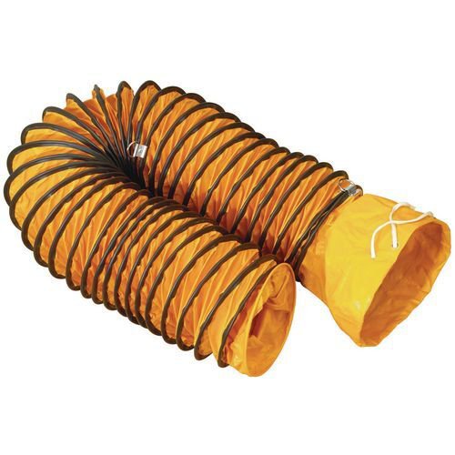 Flexible extension ducting, 200mm dia. x 5 metres long Flexible extension ducting, 200mm dia. x 5 metres long