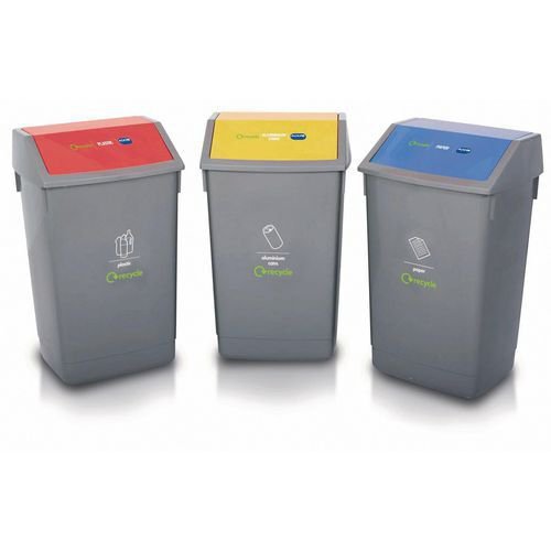 Recycling bin kit - Set of 3 Recycling bin kit - Set of 3