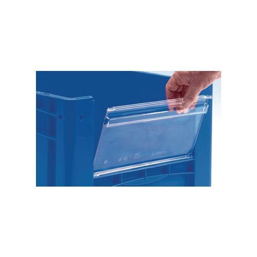 Large open fronted picking and storage bins - Insertable windows Large open fronted picking and storage bins - Insertable windows