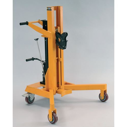 Heavy duty corner access hydraulic drum trolley Heavy duty corner access hydraulic drum trolley