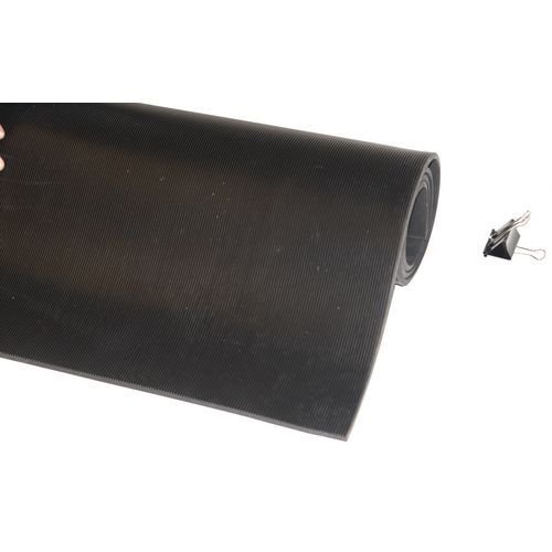 Fluted rubber matting, 1m cut length - 6mm thickness, 910mm width Fluted rubber matting, 1m cut length - 6mm thickness, 910mm width