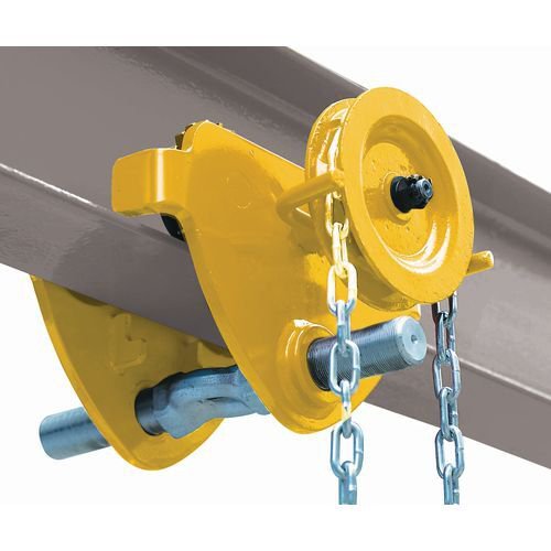 Geared travel trolleys, 3000kg Geared travel trolleys, 3000kg