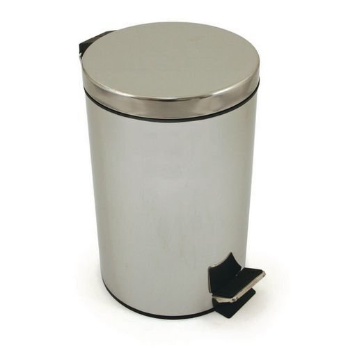 Steel pedal bin 12L Steel pedal bin 12L