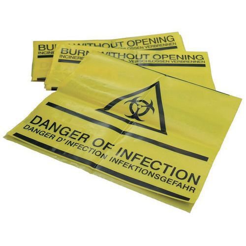 Biohazard clinical waste bags Biohazard clinical waste bags