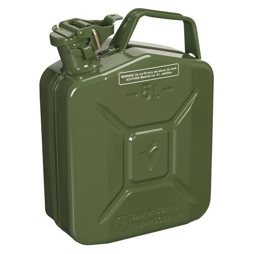 Metal jerry can, 5L capacity Metal jerry can, 5L capacity